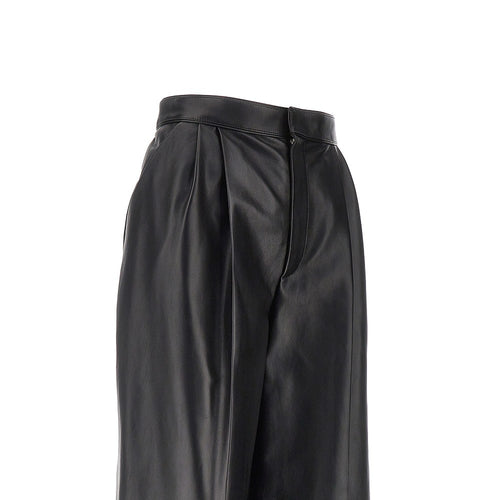 BOTTEGA VENETA Nappa leather pants with darts
