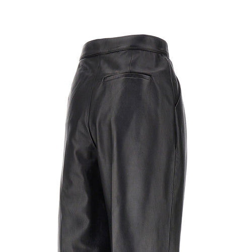 BOTTEGA VENETA Nappa leather pants with darts