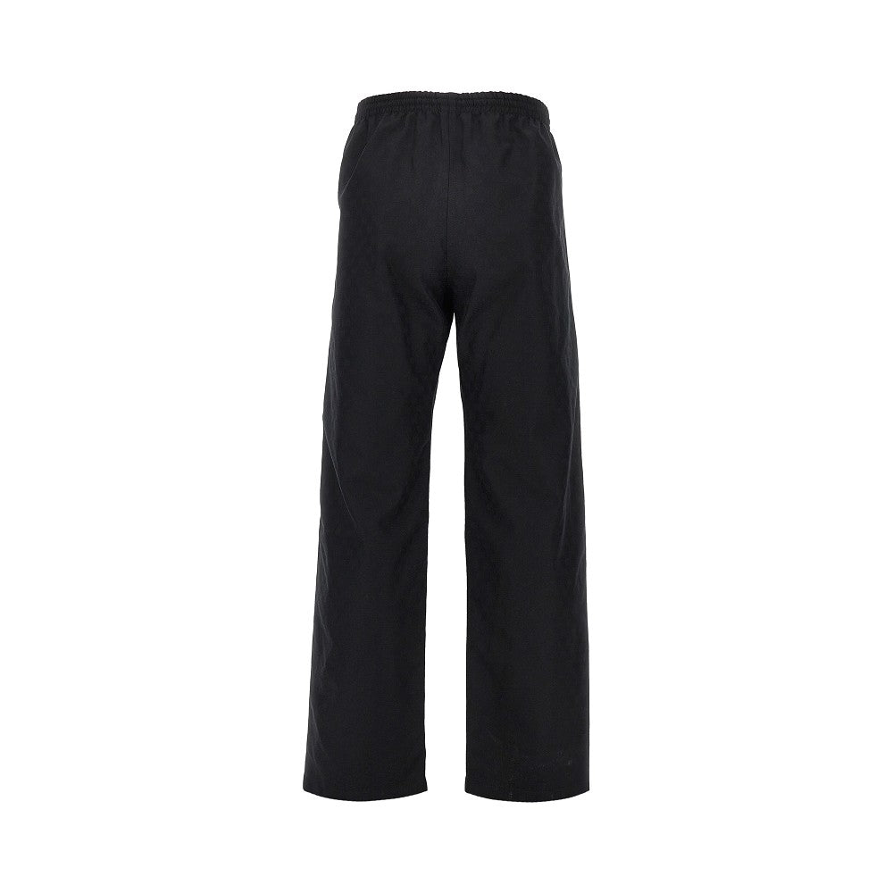 GUCCI Cotton pants with GG motif