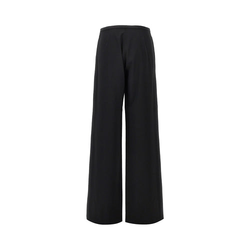 GUCCI Wool twill wide leg pants