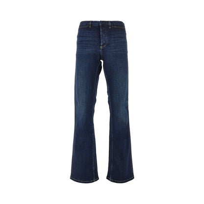 GUCCI Denim jeans with Web Ribbon