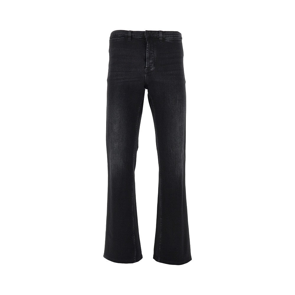 GUCCI Denim jeans with Web Ribbon