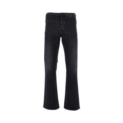 GUCCI Denim jeans with Web Ribbon