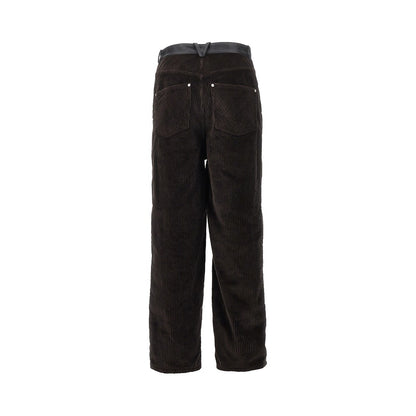 Bottega Veneta Corduroy pants with nappa details