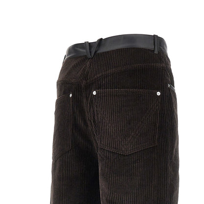 Bottega Veneta Corduroy pants with nappa details