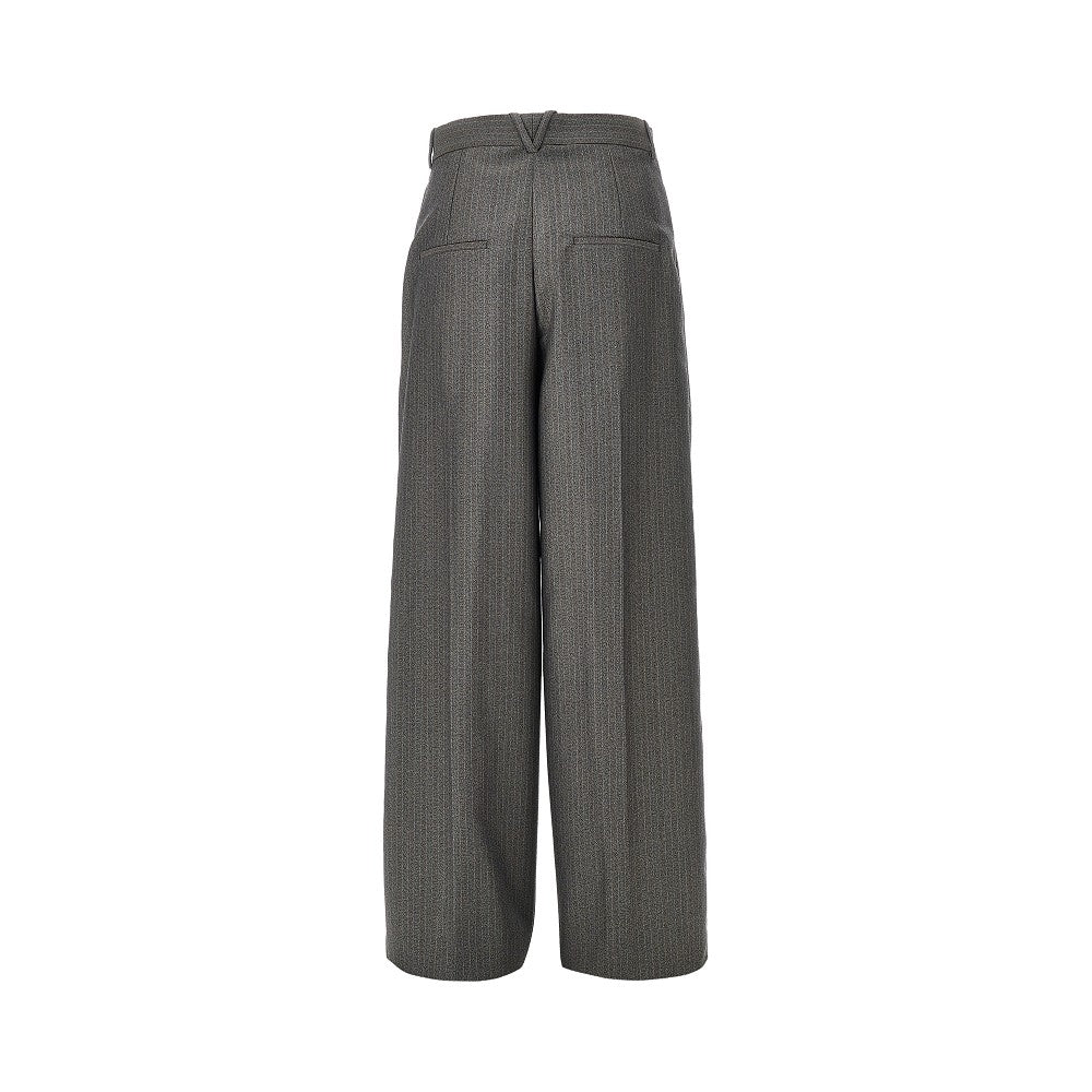 Bottega Veneta Wool and mohair pants with darts