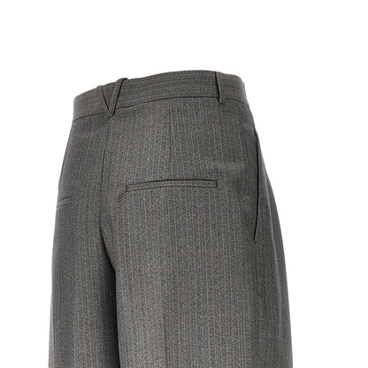 Bottega Veneta Wool and mohair pants with darts