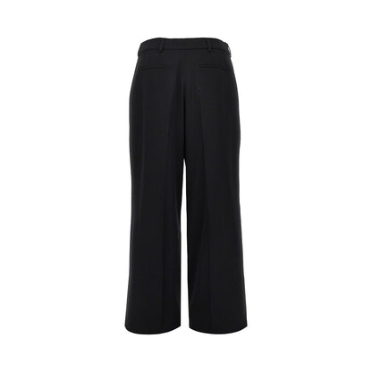 SAINT LAURENT Wool grain de poudre pants
