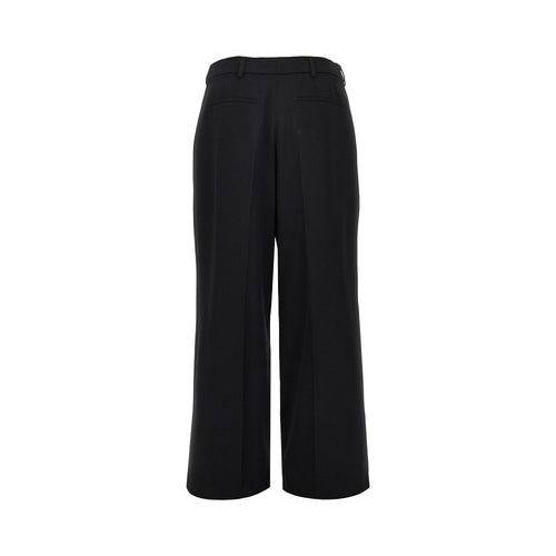 SAINT LAURENT Wool grain de poudre pants