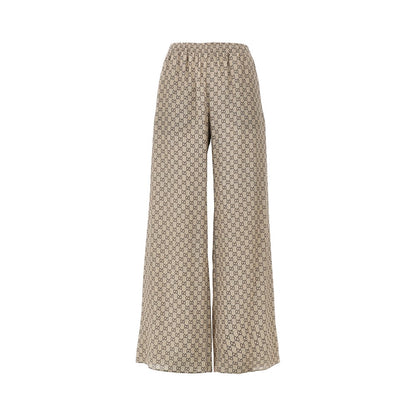 Gucci GG silk wide-leg pants