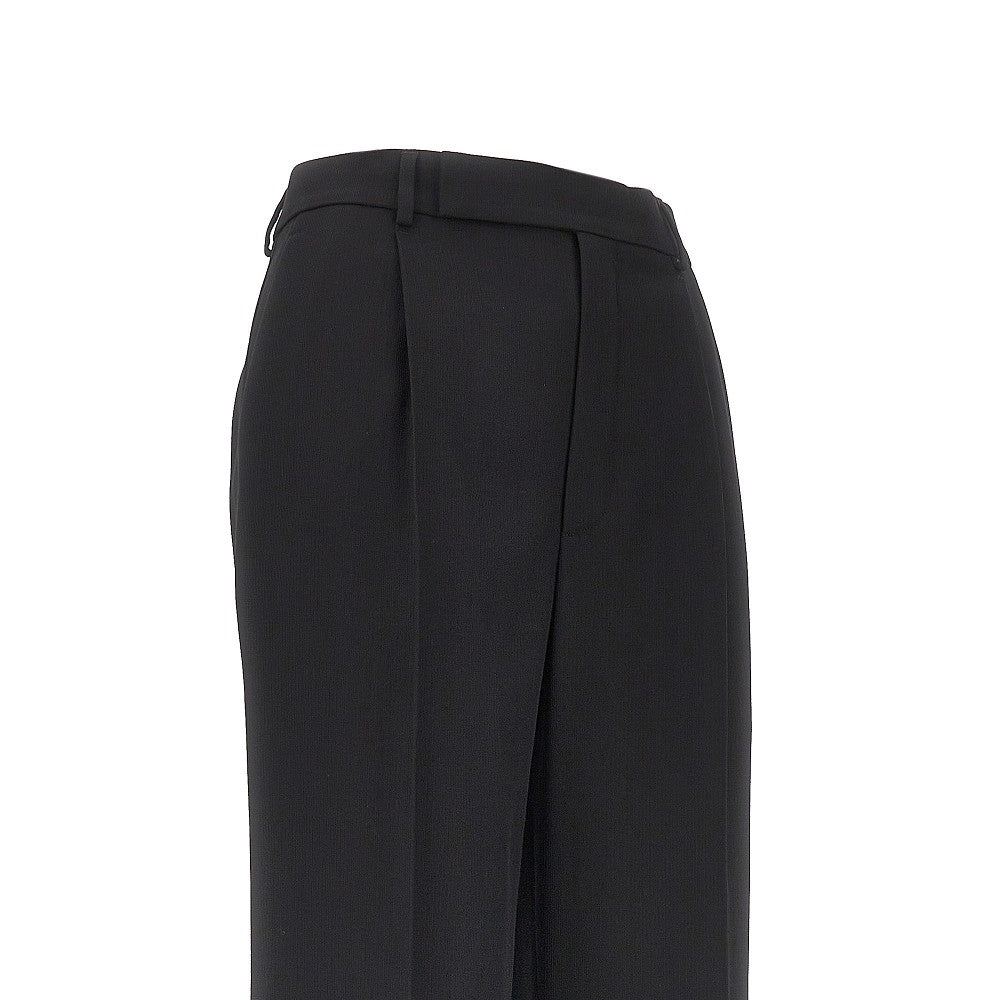 Saint Laurent Wool-blend crepe pants