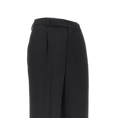 Saint Laurent Wool-blend crepe pants