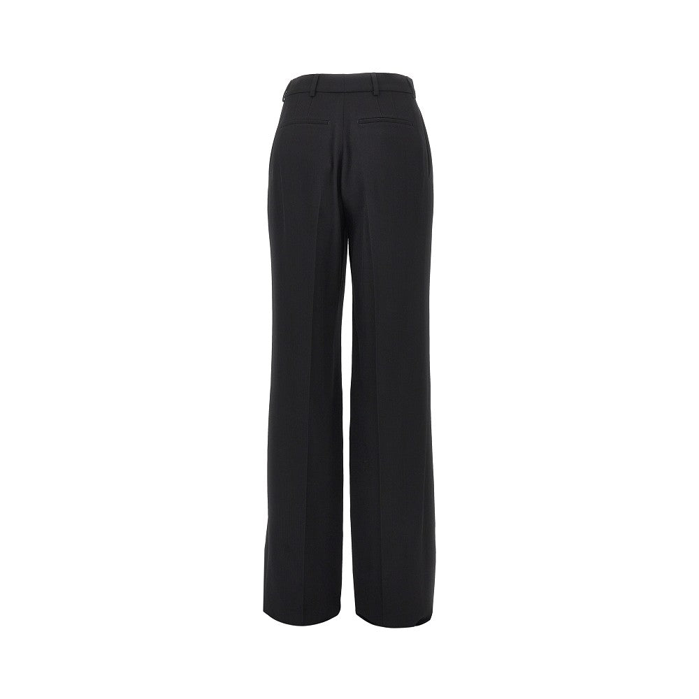 Saint Laurent Wool-blend crepe pants