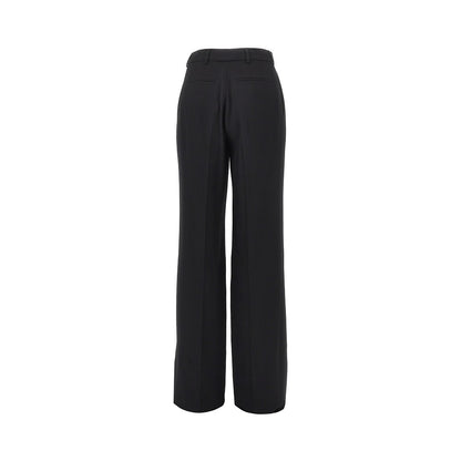 Saint Laurent Wool-blend crepe pants