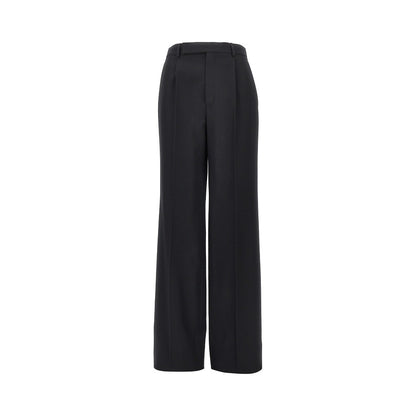 Saint Laurent Grain de poudre wool pants