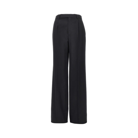 Saint Laurent Grain de poudre wool pants
