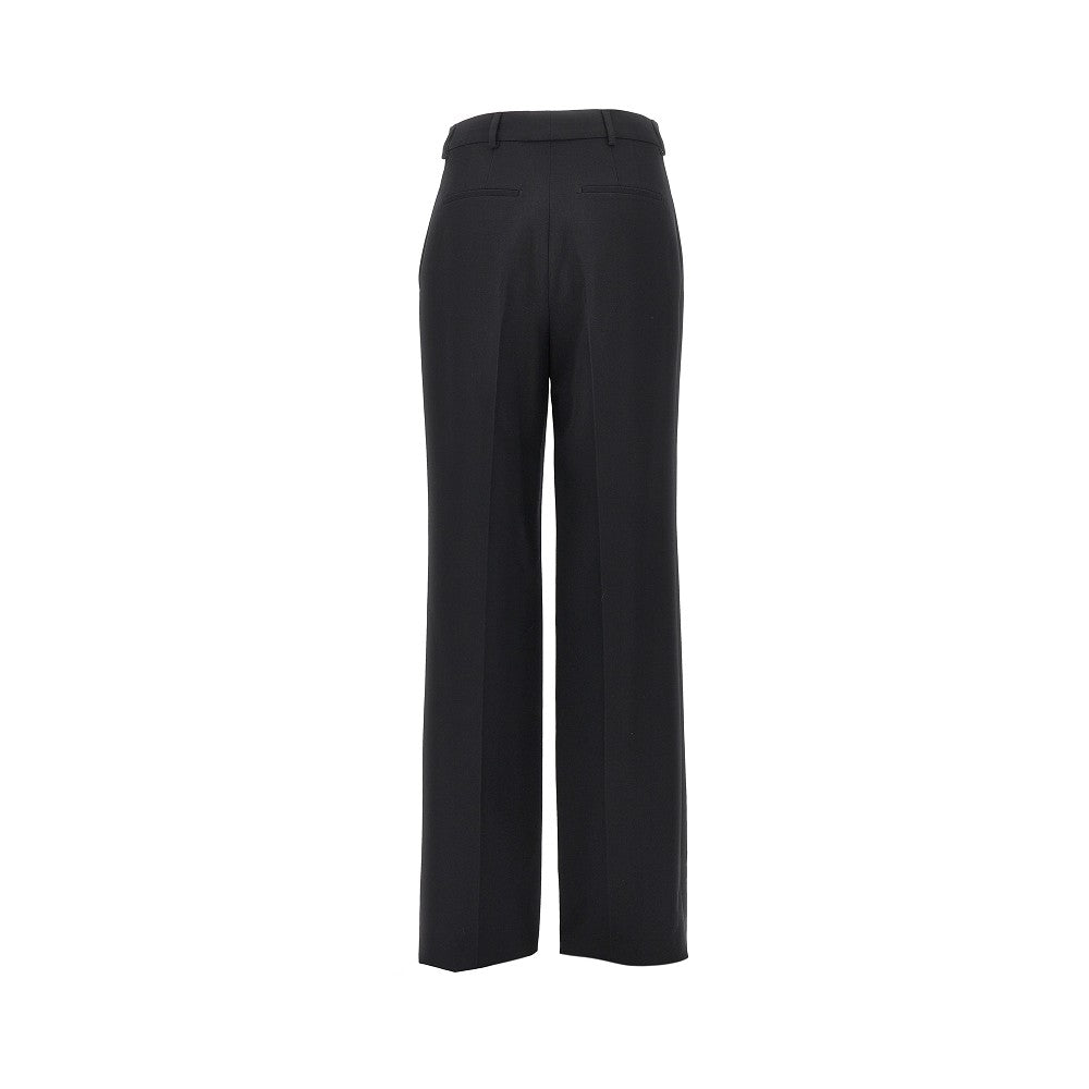 Saint Laurent Grain de poudre wool pants