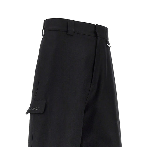 Balenciaga Gabardine wide Workwear pants