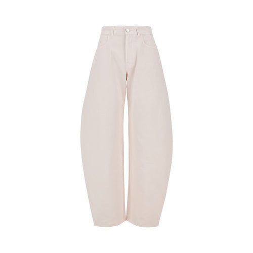 ALAIA Denim rounded pants
