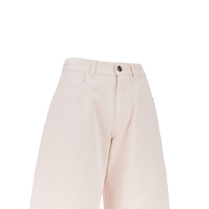 ALAIA Denim rounded pants