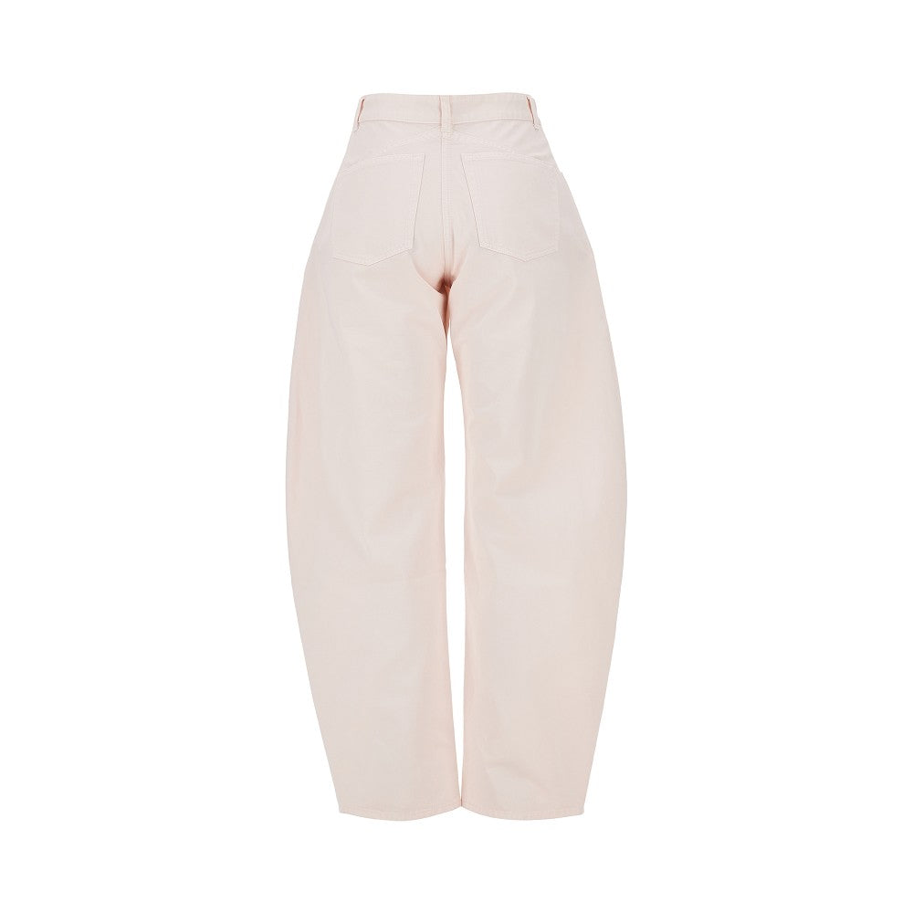 ALAIA Denim rounded pants