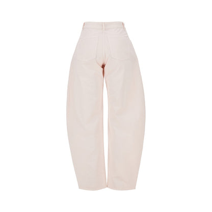 ALAIA Denim rounded pants