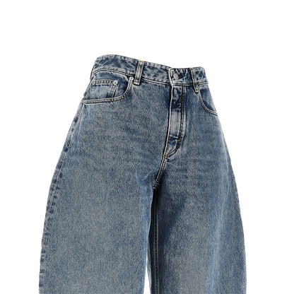 ALAIA Curved five-pocket jeans
