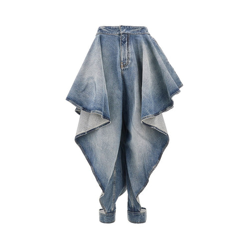 ALAIA Panelled jeans with cuff