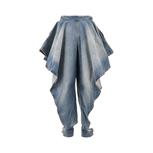ALAIA Panelled jeans with cuff