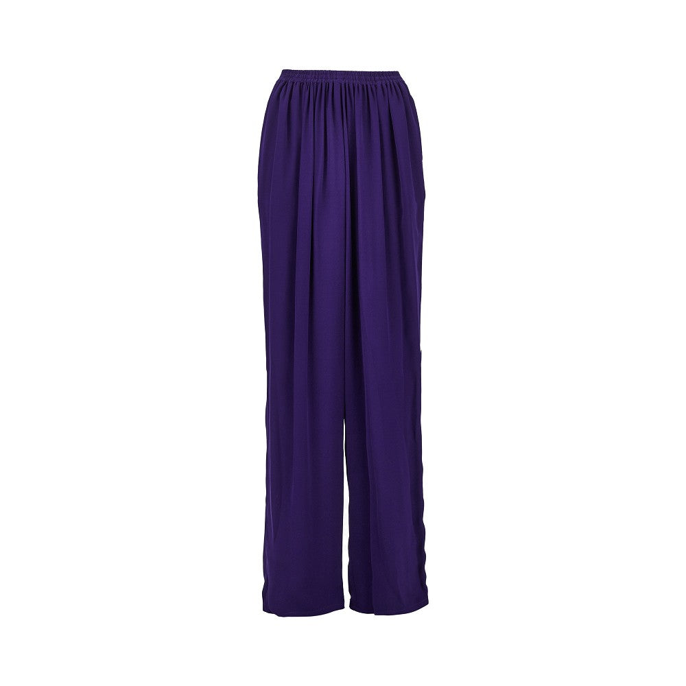 Alaïa Elasticated waist cady pants