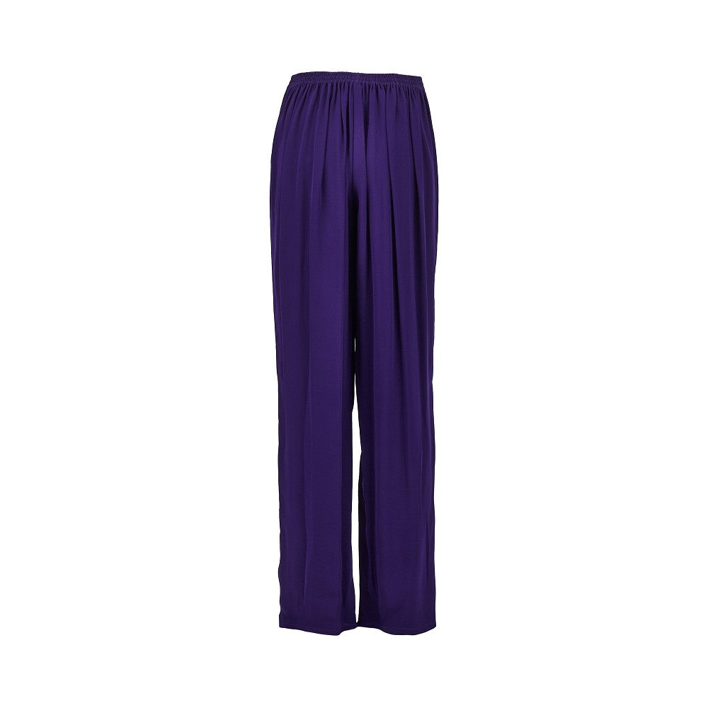 Alaïa Elasticated waist cady pants