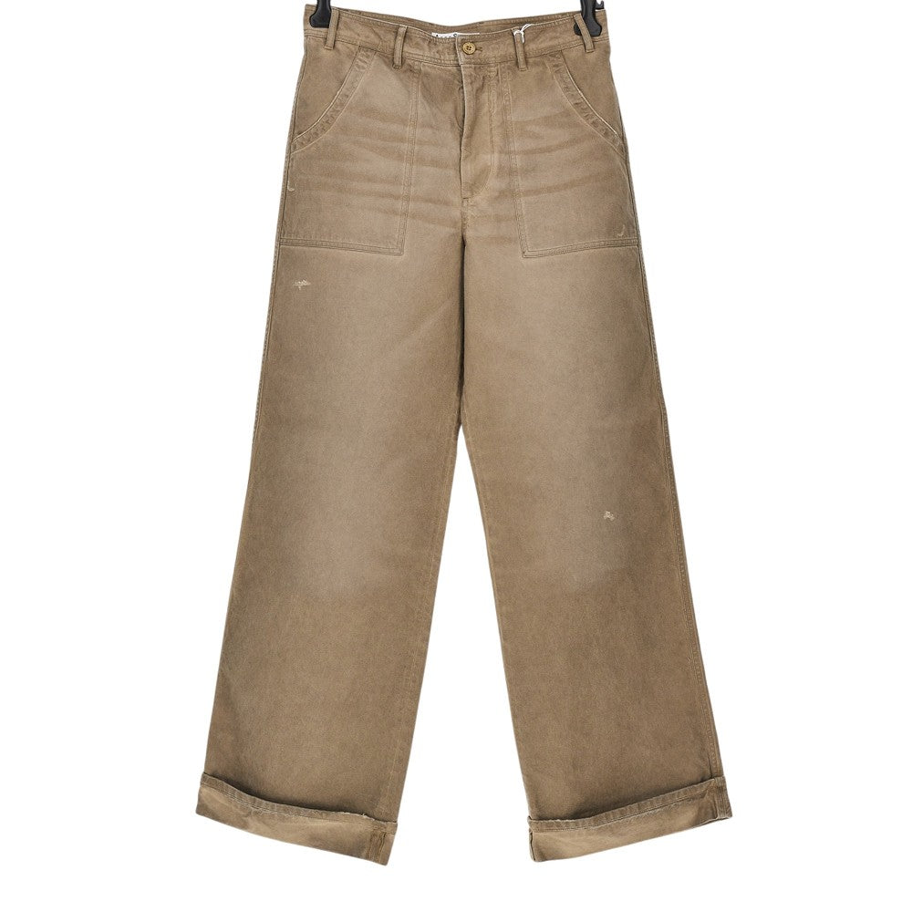 ACNE Denim pants with faded effect