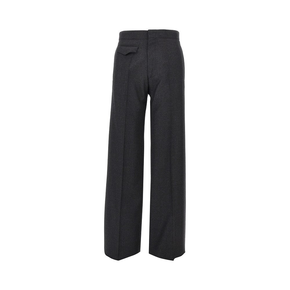 Phoebe Philo Wool flannel Boyish pants
