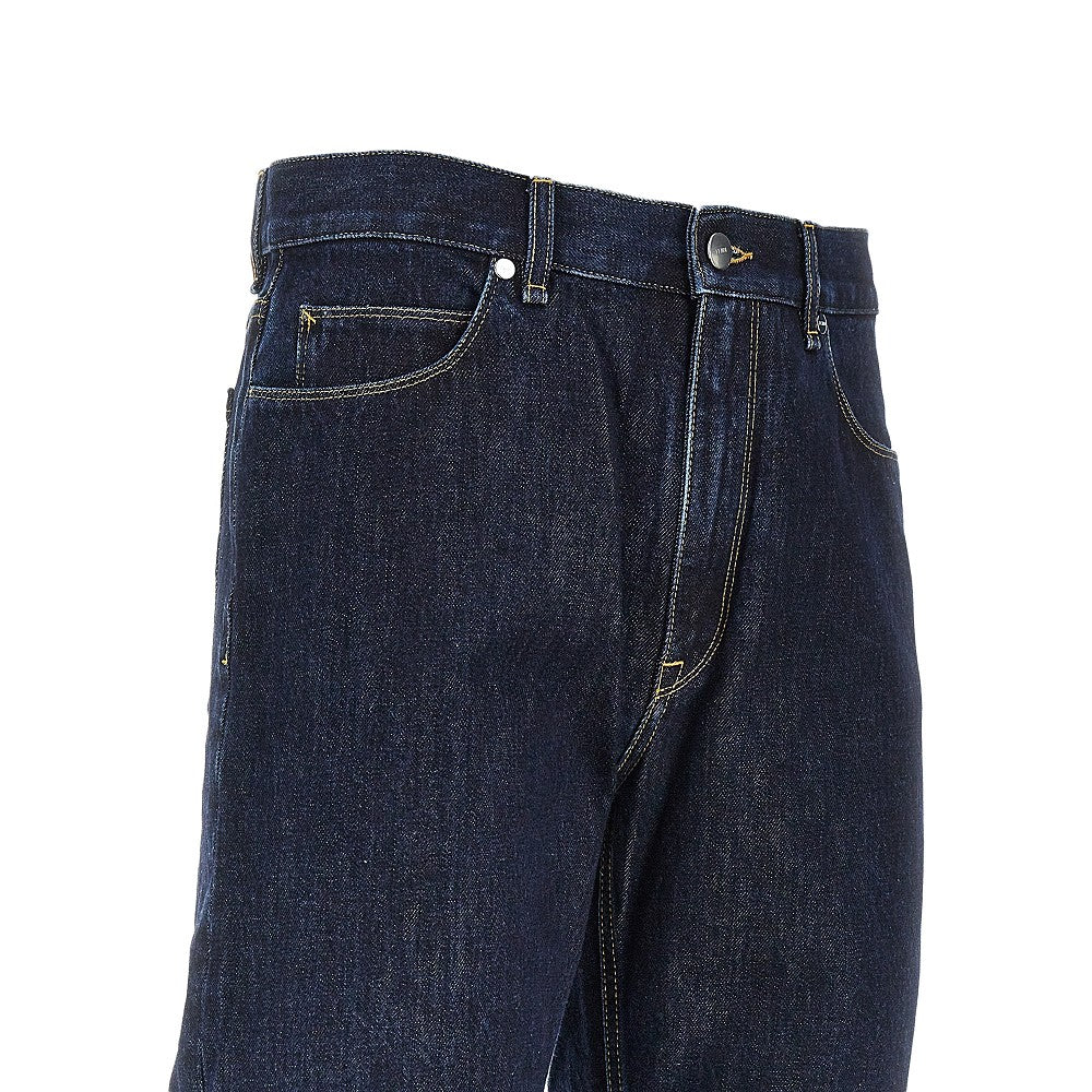 FENDI Dark wash Regular fit jeans