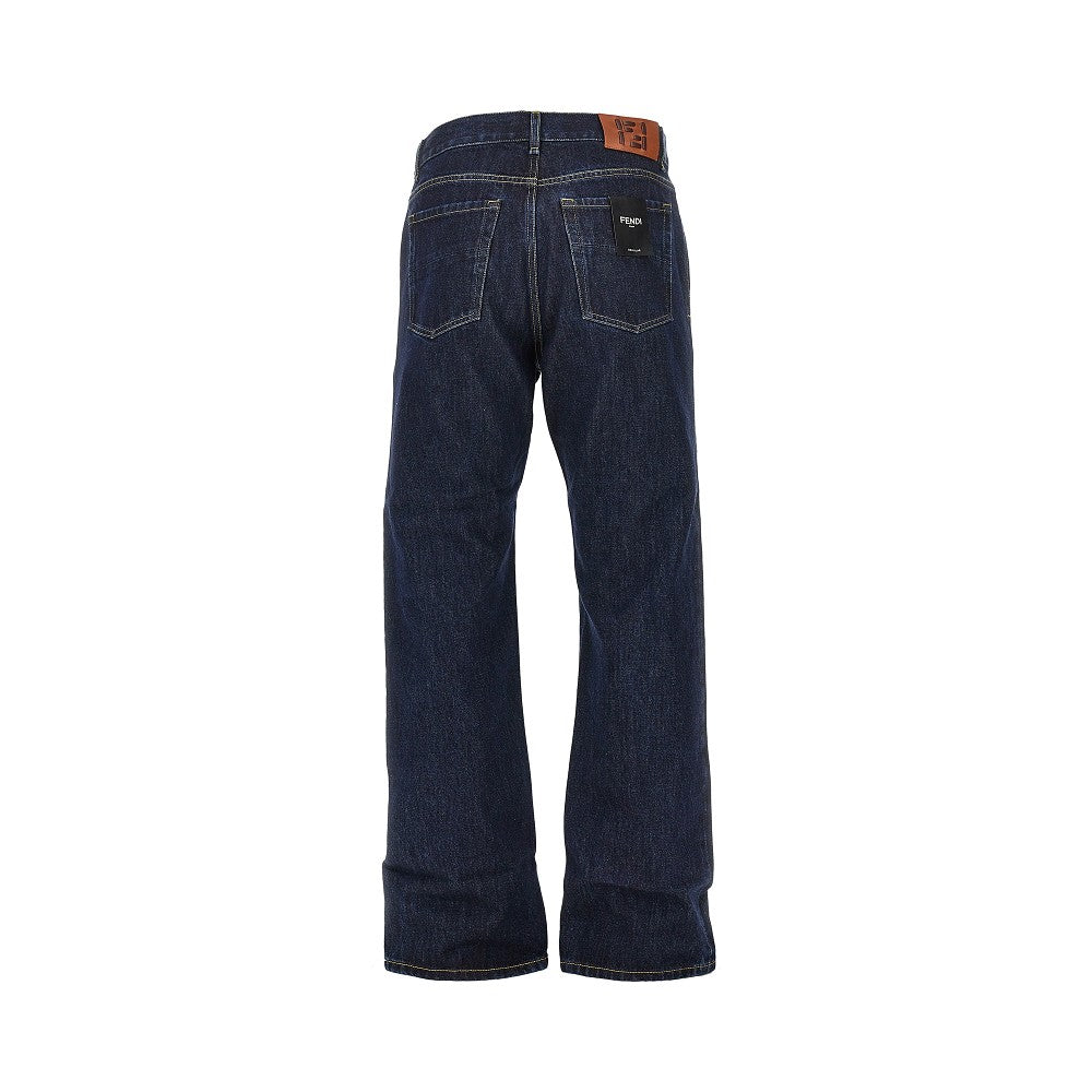 FENDI Dark wash Regular fit jeans