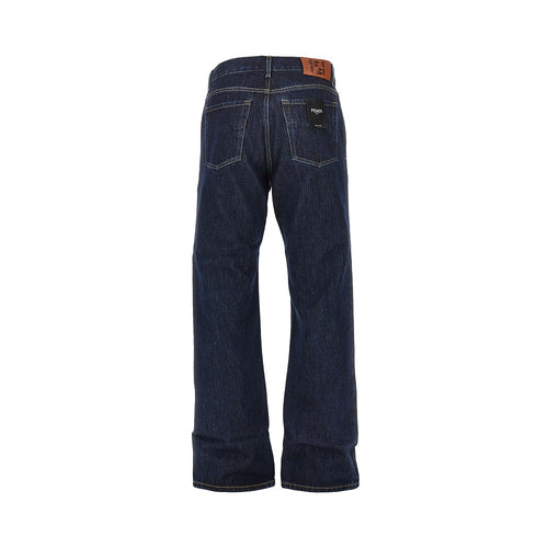FENDI Dark wash Regular fit jeans