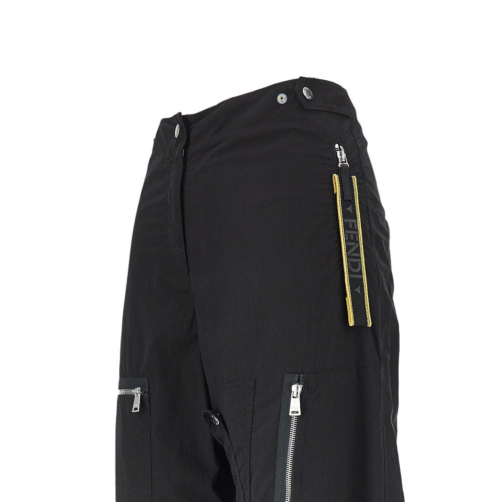 Fendi Parachute canvas Barrel Leg cargo pants