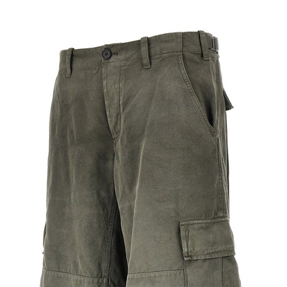 FENDI Cotton bermuda shorts with jacquard motif
