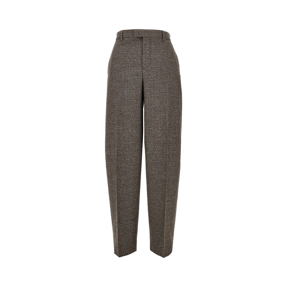 AMI Houndstooth Balloon Cut pants