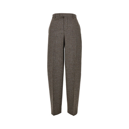 AMI Houndstooth Balloon Cut pants