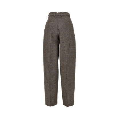 AMI Houndstooth Balloon Cut pants