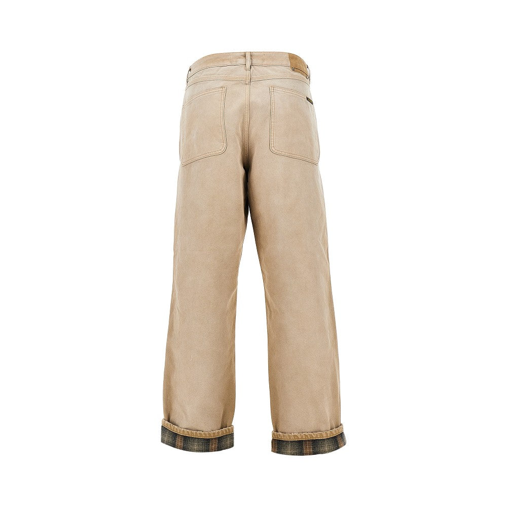 GOLDEN GOOSE Cotton canvas 'Painter' pants