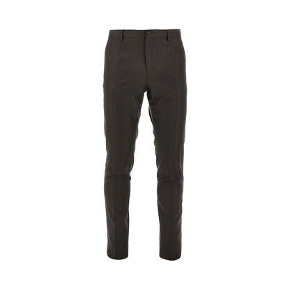 DOLCE&GABBANA Virgin wool twill tailored pants