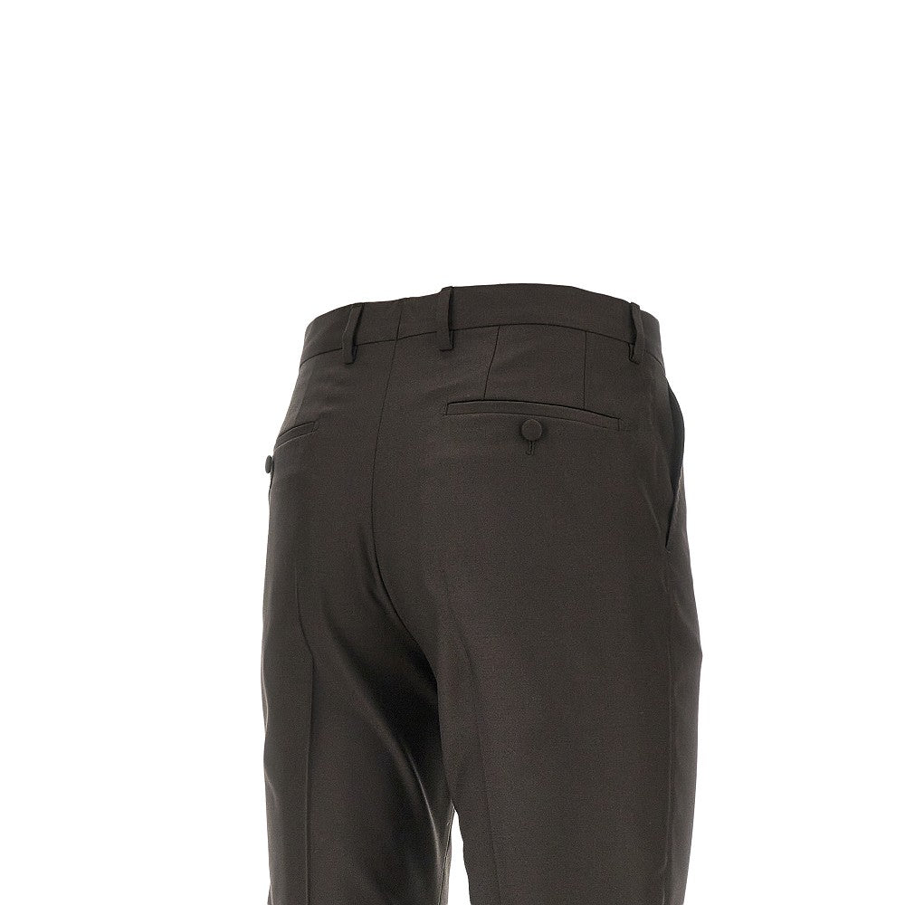 DOLCE&GABBANA Virgin wool twill tailored pants