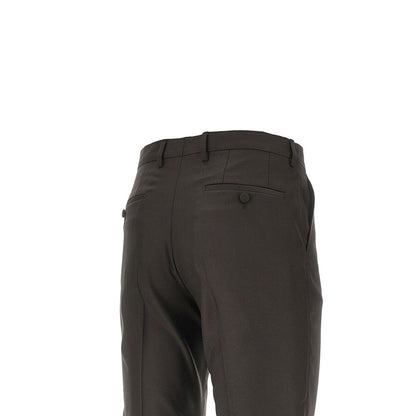 DOLCE&GABBANA Virgin wool twill tailored pants