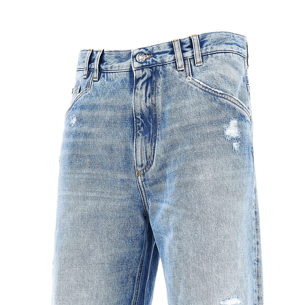 DOLCE&GABBANA Distressed denim Over pants