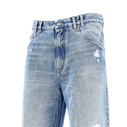DOLCE&GABBANA Distressed denim Over pants