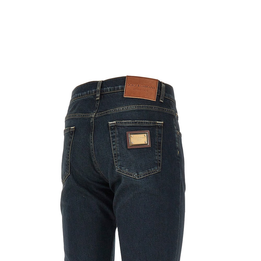 DOLCE&GABBANA Stretch denim Slim Fit jeans