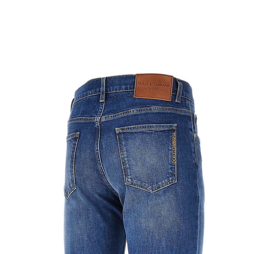 DOLCE&GABBANA Stretch denim Slim Fit jeans