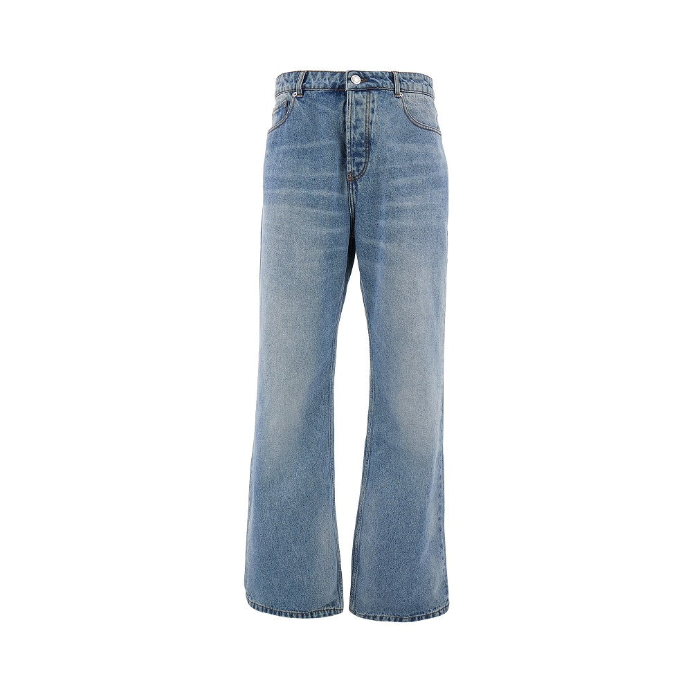 AMI Large Fit five-pocket jeans